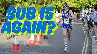 Could I make it 3 x SUB 15's in a row?!