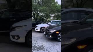 Civic RS Turbo trio  X Land Cruiser #youtube #youtubeshorts #youtubeshort #youtuber #toyota #honda