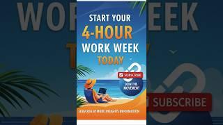 Escape the 9 to 5 with The 4-Hour Work Week #audiobooksummary    #investing #booksummary