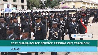 FULL VIDEO: 2022 GHANA POLICE SERVICE DEMONSTRATES IMPRESSIVE DRILLS ON PASSING OUT DAY