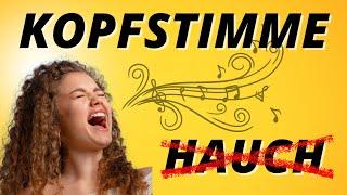 Kopfstimme ohne Hauch (die geheime Übung)