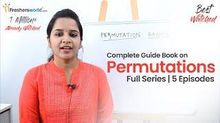 Aptitude Made Easy - Permutations Full Series - Learn maths #StayHome