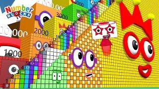 Numberblocks Puzzle Step Squad 1 - 2240 to 1,000,000 MILLION to 10,000,000 MILLION BIGGEST Numbers