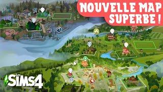 La NOUVELLE MAP dans les Sims 4 est SUPERBE 