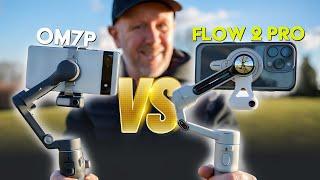 Smartphone Gimbal Battle: Insta360 Flow 2 Pro vs DJI Osmo Mobile 7P