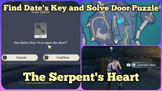 Date's Key and Door Puzzle on The Serpent's Heart