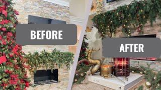 Revamp Your Old Garland: Easy Tips for a Stunning Holiday Mantel | Day 2 | 12 Days of Christmas