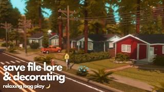 Relaxing Long Play Full of Save File Lore And Decorating || Save File Diaries