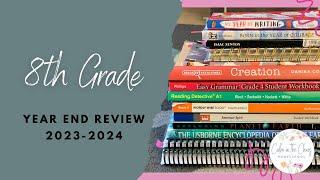 8th Grade Homeschool Curriculum Review | Year End Update | Adjusting for Learning Differences