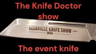 ELLAVILLE KNIFE SHOW Event knife FROM THE KNIFE DOCTOR AND @KNIFEKRAZY @carolinaknives