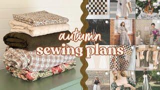 My Autumn Sewing Plans (Time To Start Sewing Again!) | SEWING IDEAS + INSPIRATION