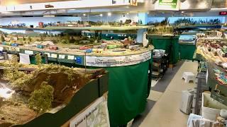 Part 100 (!) - Burr celebrates with a complete and calm HO BN train layout walkaround #modelrailroad