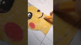Drawing Pikachu in different arts style part 1 (Realism art ) Rishabh Kumar #shorts#