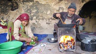 Living and Loving in a Cave | Old Lovers Afghanistan Village Cooking Movie