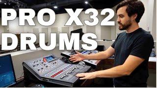 BEHRINGER X32 DRUM MIXING MASTERCLASS