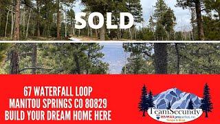 67 Waterfall Loop, Manitou Springs, CO 80829 lot For Sale