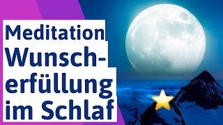 🟣 Meditation: Wunscherfüllung im Schlaf - Reichtum, Gesundheit, Liebe und Erfolg manifestieren