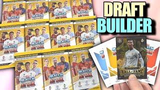 MATCH ATTAX 2024/25 Champions League Draft Builder Opening | Our Best Team Ever? Pack Opening