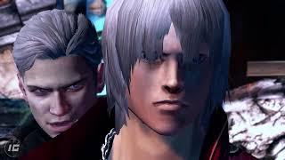 Dmc3 Dante vs DmC Vergil - Slomo Fight