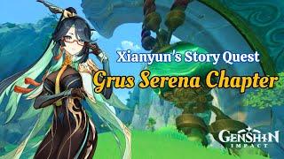 Genshin Impact Xianyun story quest "Grus Serena Chapter" gameplay 闲云传说任务