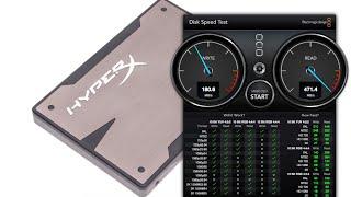 Kingston SSD speed test