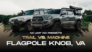 Flagpole Knob vs. Our Customers | Trail vs. Machine