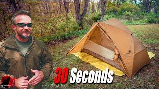 INSANE - I've Never Seen a Tent Set Up This Fast - Naturehike Canyon 1P tent - First Look