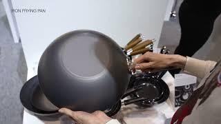 Japanese Rust-Proof Iron Frying Pan by Pearl Life