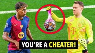 Cheating Moments in Football