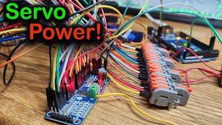 How to Power & Wire 16 Servo Motors for Arduino  Using The PCA9685 PWM driver