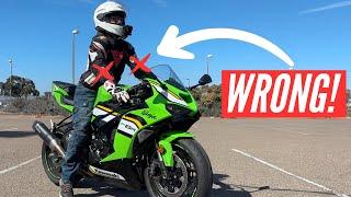 How To Ride a Sportbike Like a Pro (Step-by-Step on a ZX6R)