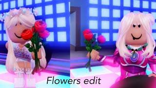 Flowers  ||roblox video star edit|| #roblox #robloxedit