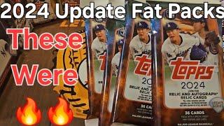 2024 Topps Update Fat Packs - Short Print AND #/199 Superstar Hit! (Gamestop Find)