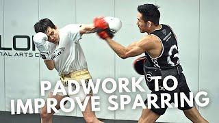 My 8 FAV Padwork Drills to Level Up your Sparring Skills