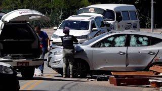 Zehn Tote nach Schusswechsel zwischen Automatenknackern und Polizei in Sao Paulo