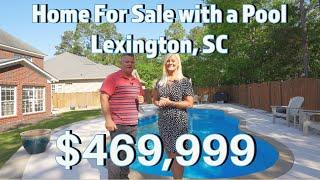 Inside this $469,999 SC Home with a Pool @ 317 Spring Mist Ct. Lexington SC