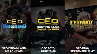 CEO Gaming's 2020 Event Lineup!