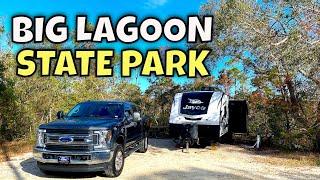 Thanksgiving Break RV Camping | Big Lagoon State Park | Flora-Bama Bar!