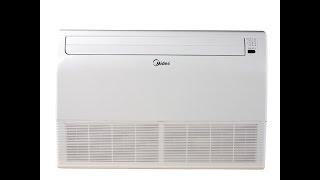 Midea Floor Ceiling Ductless Mini Splits #hvac #minisplit