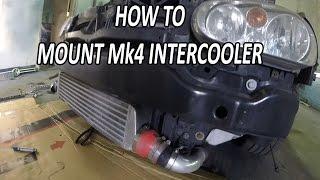 How to Install Your Front Mount Intercooler (MK4 special)