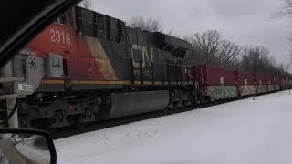 CN Northbound Plainview Rd.Hubertus,WI 3-27-2023