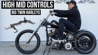 High Mid Controls for Big Twin Harleys by LNSPLTBLVD