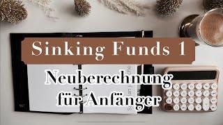  Sinking Funds 1 neu berechnen  I Jährliche Fixkosten I Anfänger Anleitung