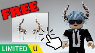 FREE LIMITED UGC | How to get Gingerbread Hellbound Horns Reborn in Lucid's UGC Hub on Roblox