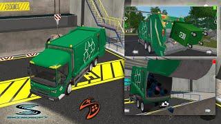 Trash Truck Simulator New Update! - 1 New Truck (Dennis Eagle) and Recycling Centre Changes