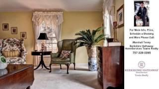 Home 4 Sale 105 Claremont, Williamsburg, VA Presented by Marshall Toney.
