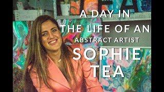 A Day in The Life of A Famous Artist - Sophie Tea Art in Collaboration with John Cullen Lighting