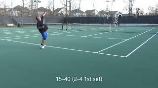 3.5 tennis: Kirk vs Anil 2-28-2022