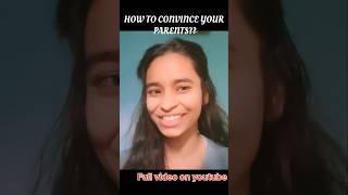 HOW SHREYA CONVINCED HER PARENTS FOR KPOP #audition #kpop #idols #dance