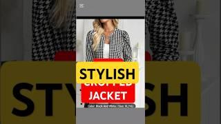 STYLISH JACKET DESGIN TEMU ALIŞVERIŞ   #youtubeshorts #shorts #temu #womenclothing